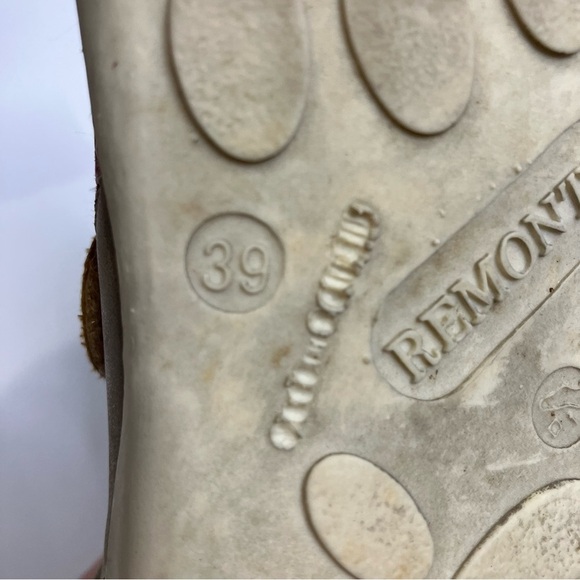 Remonte metallic colorful mary Jane Shoes flats boho casual women’s size 39 8.5 - Picture 8 of 8